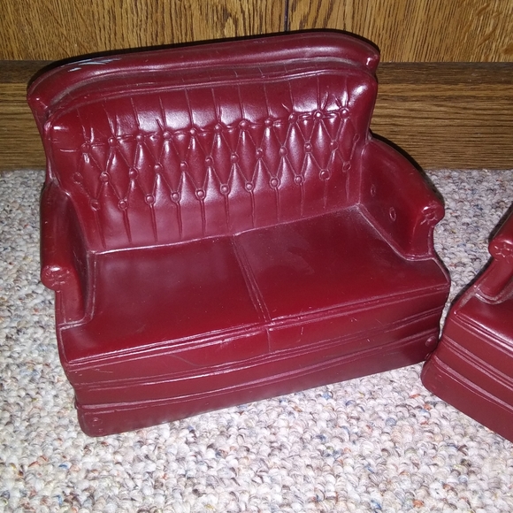 Vintage 1978 Barbie Doll Size Sindy Living Room Furniture - Picture 2 of 9